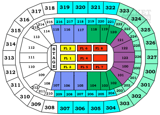 First Niagara Center Seating Chart View