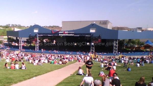 hollywood casino amphitheater seating views