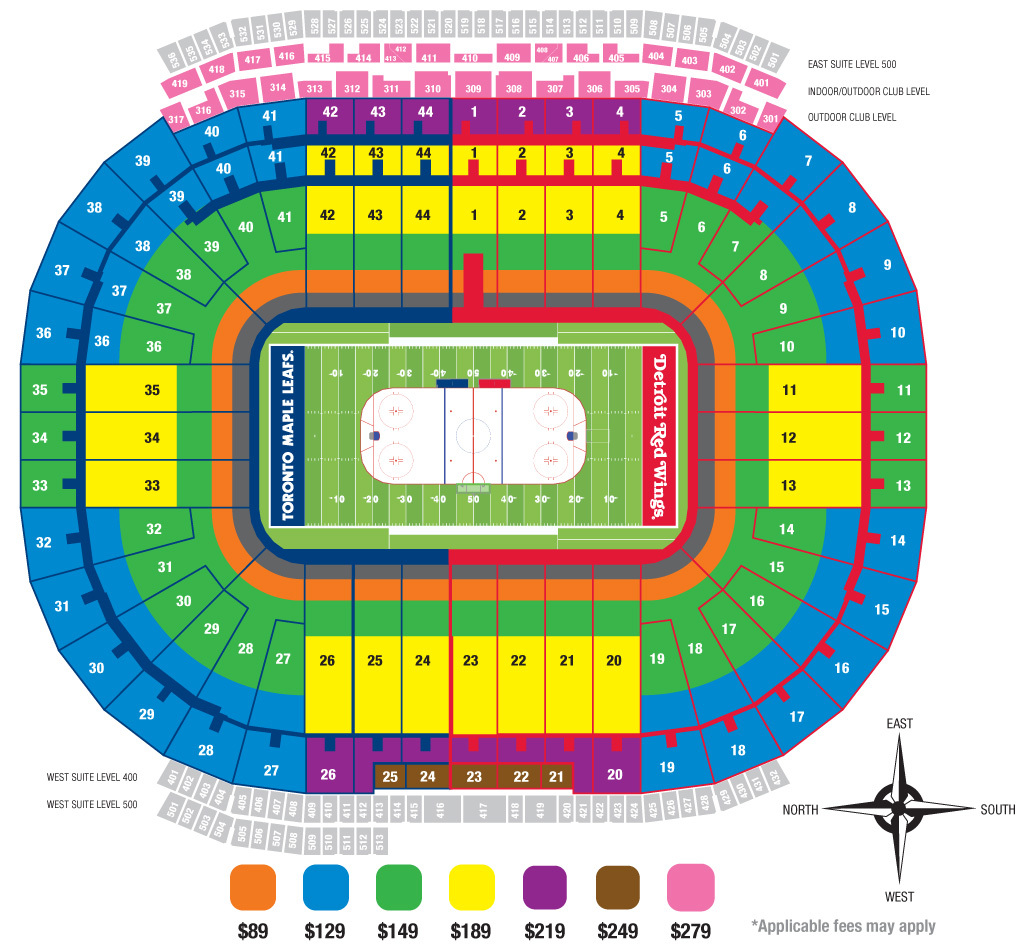 Michigan Stadium, Ann Arbor MI | Seating Chart View