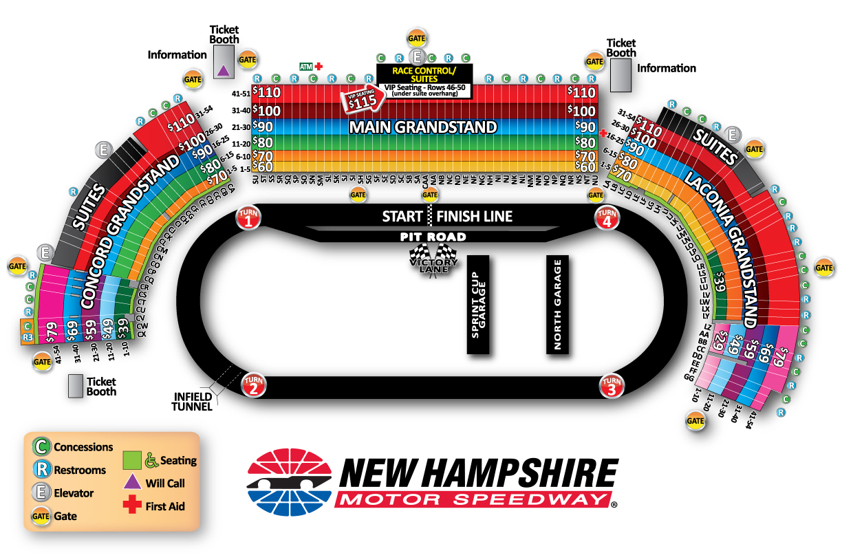 charlotte raceway seating chart please explain nascar seatings for a first ...