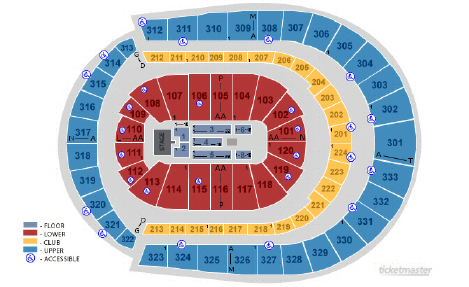 Arena Chattanooga Tn Seating Chart