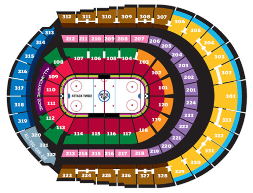 Arena Chattanooga Tn Seating Chart