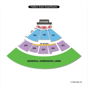 Fiddlers Green Seating Chart