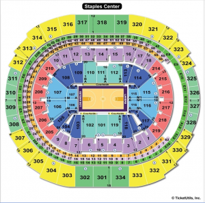 staples lakers seatingchartview kings baske 151k