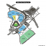 Miller Park Parking Map