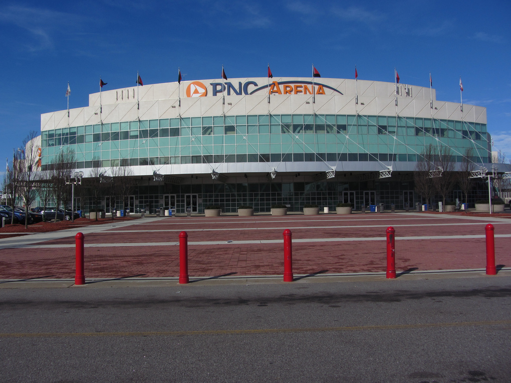 PNC Arena, Raleigh NC Seating Chart View