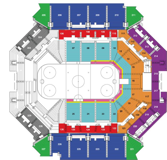 United Center Hockey Seating Chart
