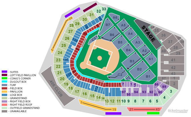Phish Net Seating Numbers In Turf Section At Fenway