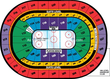valley view casino center hockey seating chart