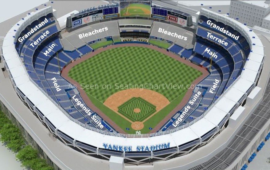 Yankee Stadium Seating Chart Football Games
