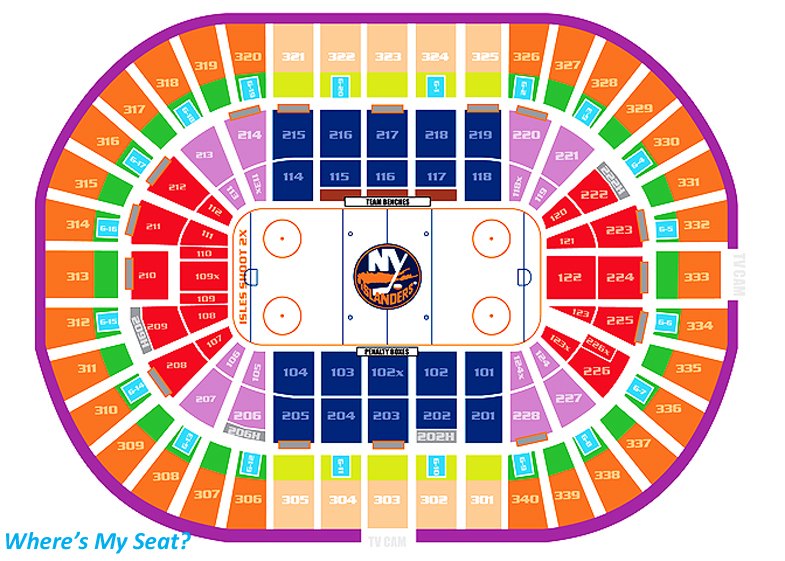 Virtual Seating Chart Nassau Coliseum