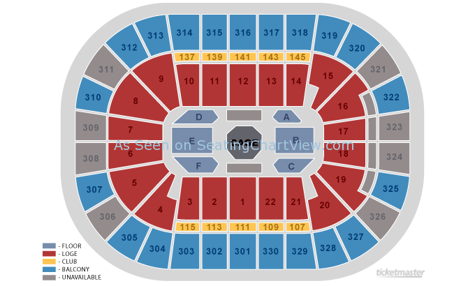 Td Garden Boston Ma Seating Chart View