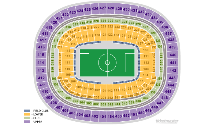 Fedex Stadium Seating Chart
