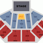 First Midwest Bank Amphitheatre Seating Chart with General Admission Floor