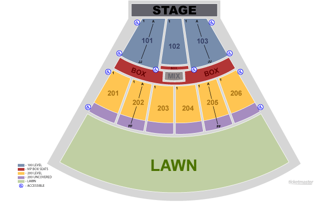 Montage Mountain Concerts Seating Chart