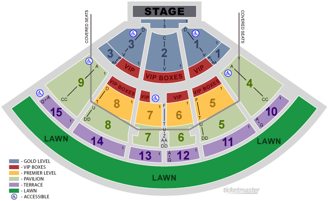 Pnc Interactive Seating Chart