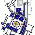 M&T Bank Stadium Parking Map