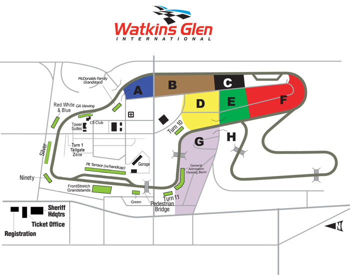 Watkins Glen Seating Chart