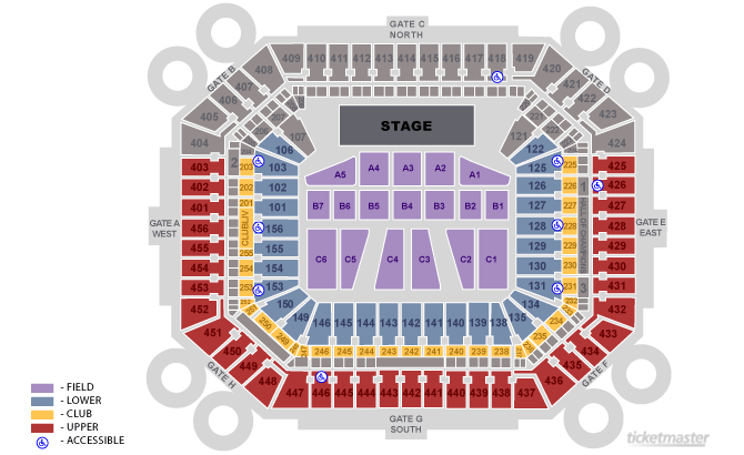 New Sun Life Stadium Seating Chart