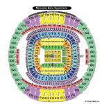 Mercedes-Benz Superdome WWE Seating Chart
