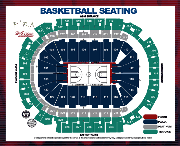 Dallas Stars American Airlines Center Seating Chart