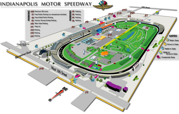 Indianapolis Speedway Seating Chart