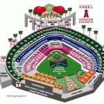 Angel Stadium of Anaheim 3D Seating Chart