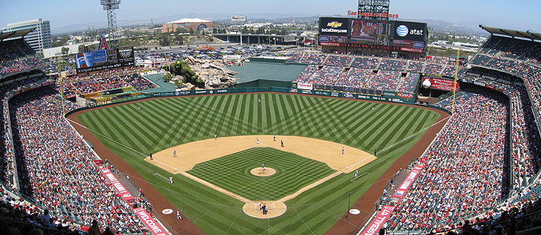 Angels Stadium Chart