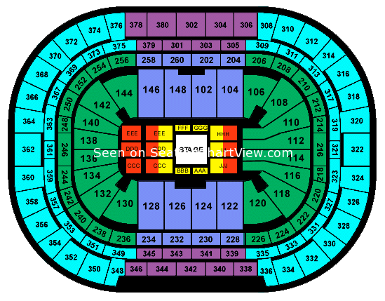 Pepsi Center Concert Tickets And Seating View Vivid Seats.