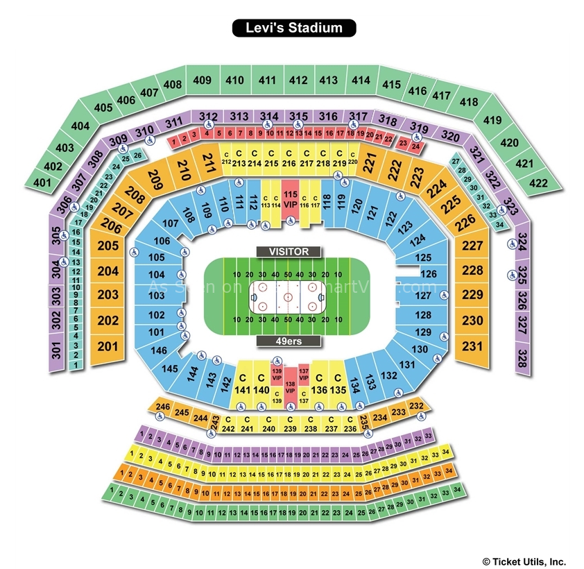 new santa clara stadium seating chart - Part.tscoreks.org