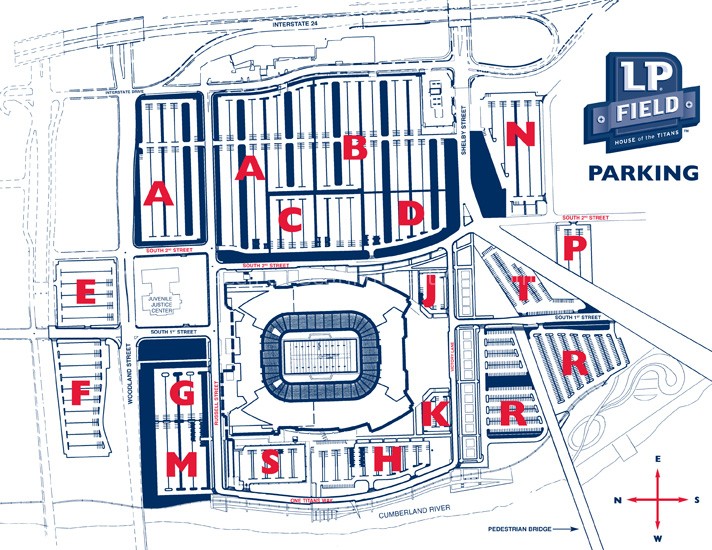 Nissan Stadium Seating Guide  Tennessee Titans 