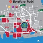EverBank Field Parking Map