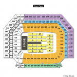 Ford Field General End Stage Seating Chart