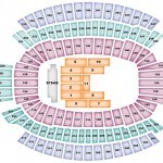 Paul Brown Stadium End Stage Concert Seating Chart