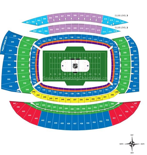 Soldier Field, Chicago IL - Seating Chart View