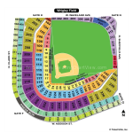 Wrigley Field Baseball Seating Chart