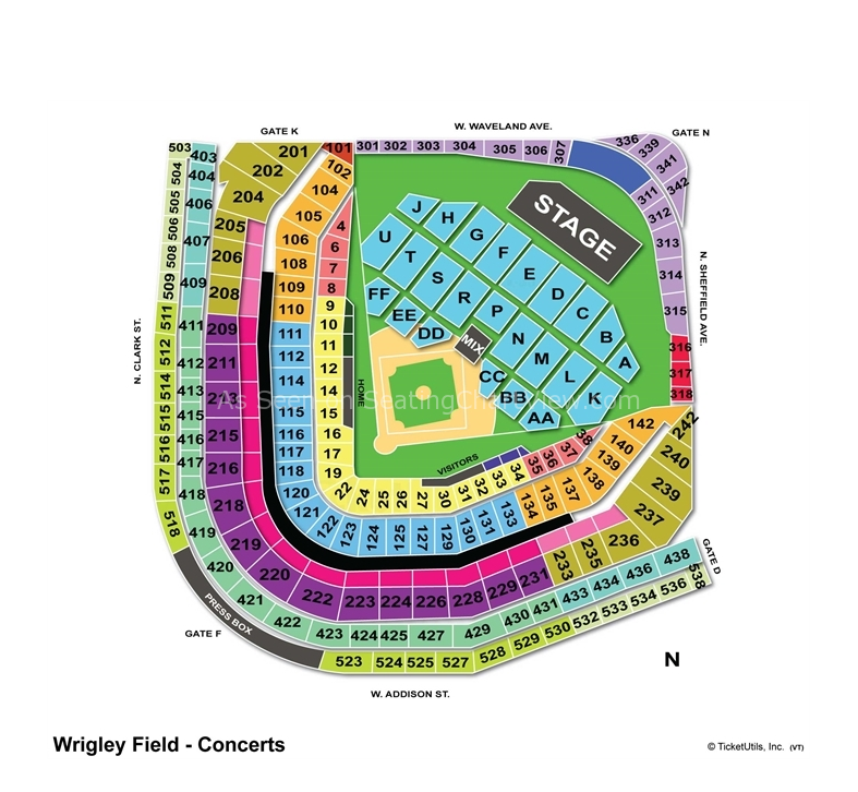 Wrigley Field Tickets & Seating Chart - Event Tickets Center