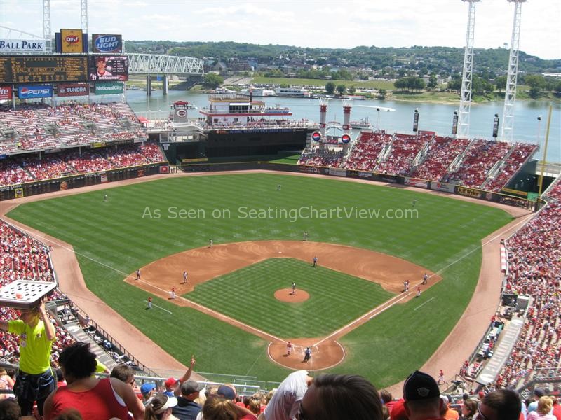 Breakdown Of The Great American Ball Park Seating Chart