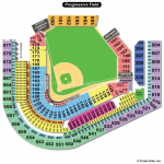 Progressive Field Baseball Seating Chart