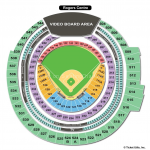 Rogers Centre Baseball Seat Map