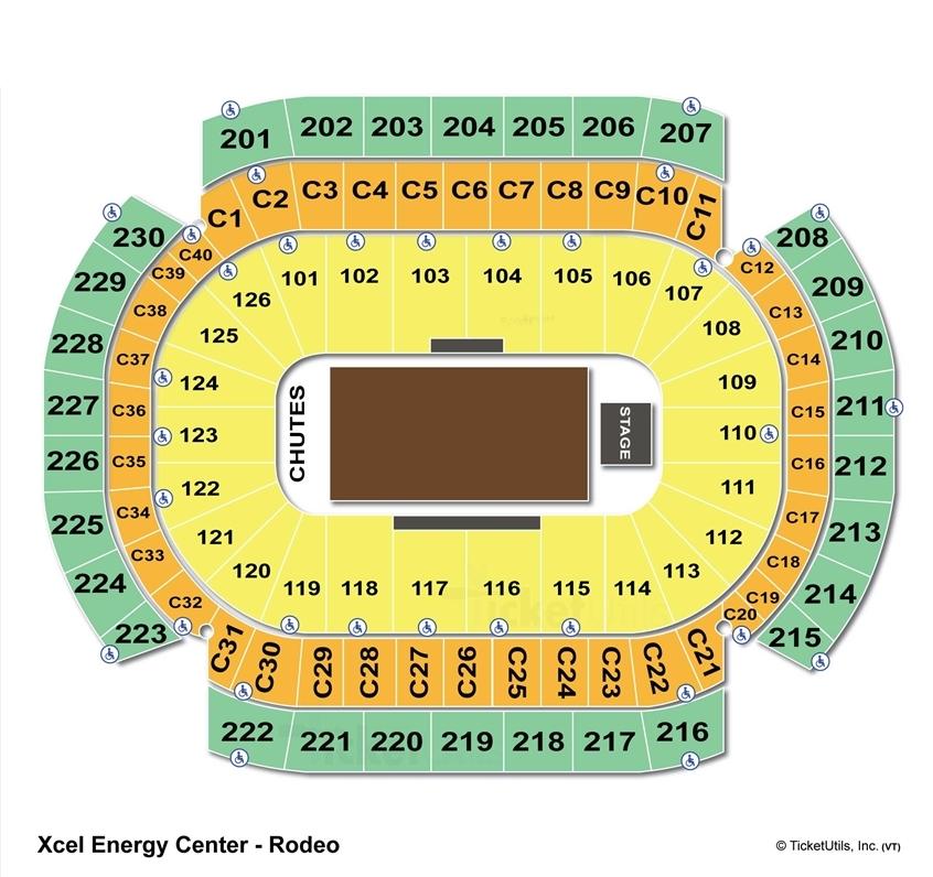 Xcel Arena Seating Chart