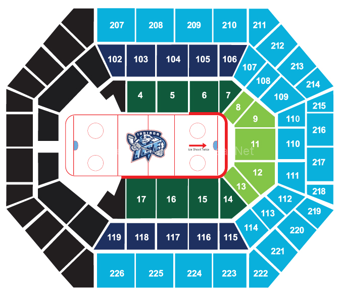 Bankers Life Fieldhouse Seating Chart